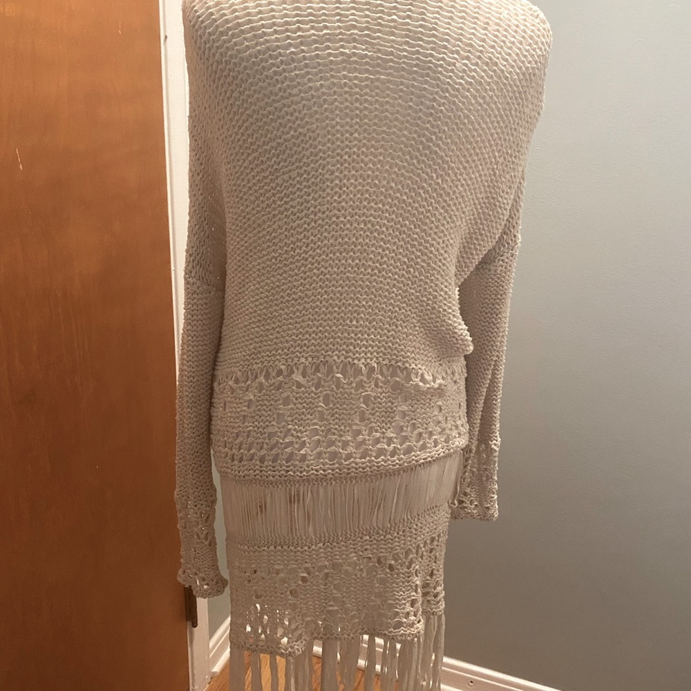 Forever 21 Crotchet Boho Sweater - Picture 2 of 4